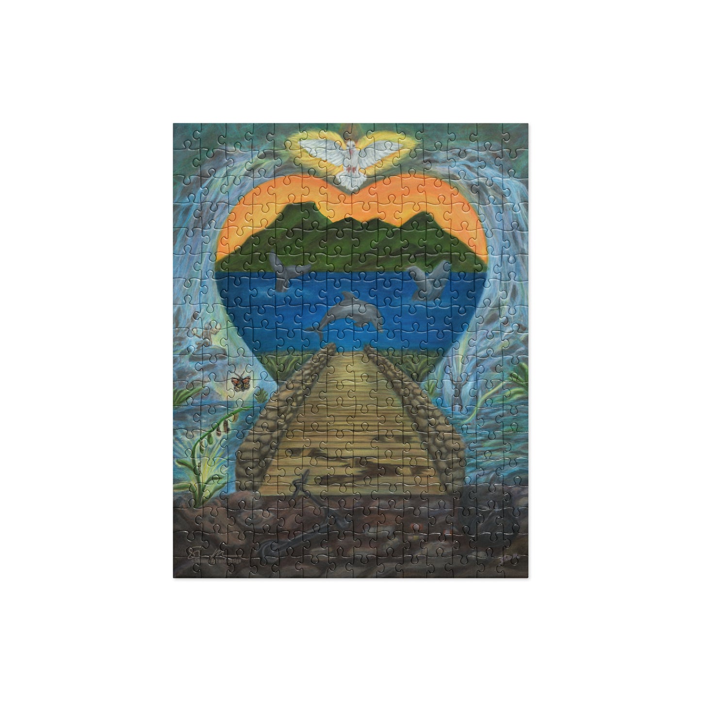 Bridge to Harmony - Jigsaw puzzle