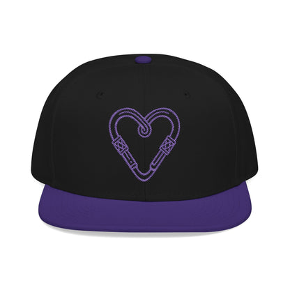 Carabiner Heart Snapback