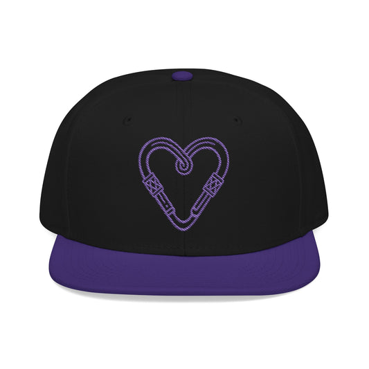 Carabiner Heart Snapback